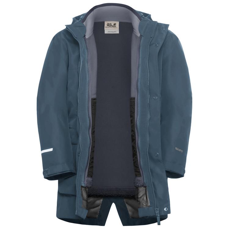 Jack Wolfskin Jack Wolfskin 3IN1 CANVEY KIDS Funktionsjacke Kinder - midnight sky - 3 | SportScheck