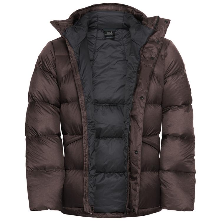 Jack Wolfskin Jack Wolfskin ICY HILL JKT M RDS Daunenjacke Herren - peat - 3 | SportScheck