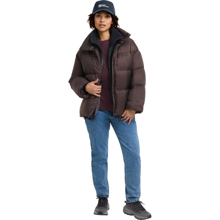Jack Wolfskin Jack Wolfskin ICY HILL JKT W RDS Daunenjacke Damen - peat - 2 | SportScheck
