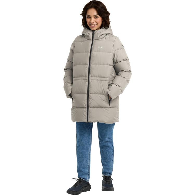 Jack Wolfskin Jack Wolfskin FROZEN PALACE LONG JKT W RDS Daunenjacke Damen - pale sand - 0 | SportScheck