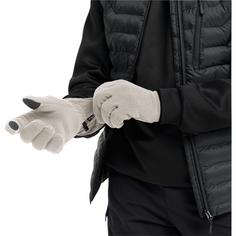 Rückansicht von Jack Wolfskin REAL STUFF GLOVE Outdoorhandschuhe pale sand