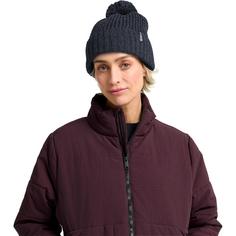 Rückansicht von Jack Wolfskin MEDLEY KNIT BEANIE W Beanie Damen dark navy