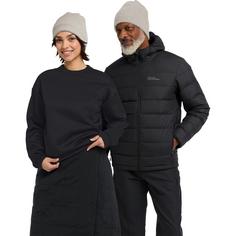 Rückansicht von Jack Wolfskin FUZZY BEANIE Stirnband pale sand
