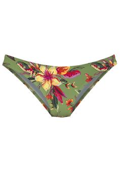 Lascana Bikini-Hose Bikini Hose Damen salbei-pink bedruckt
