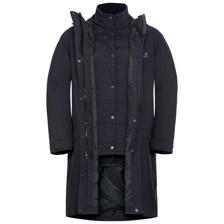 Jack Wolfskin Jack Wolfskin WINTERDUNE 3IN1 COAT W Funktionsmantel Damen - dark navy - 0 | SportScheck