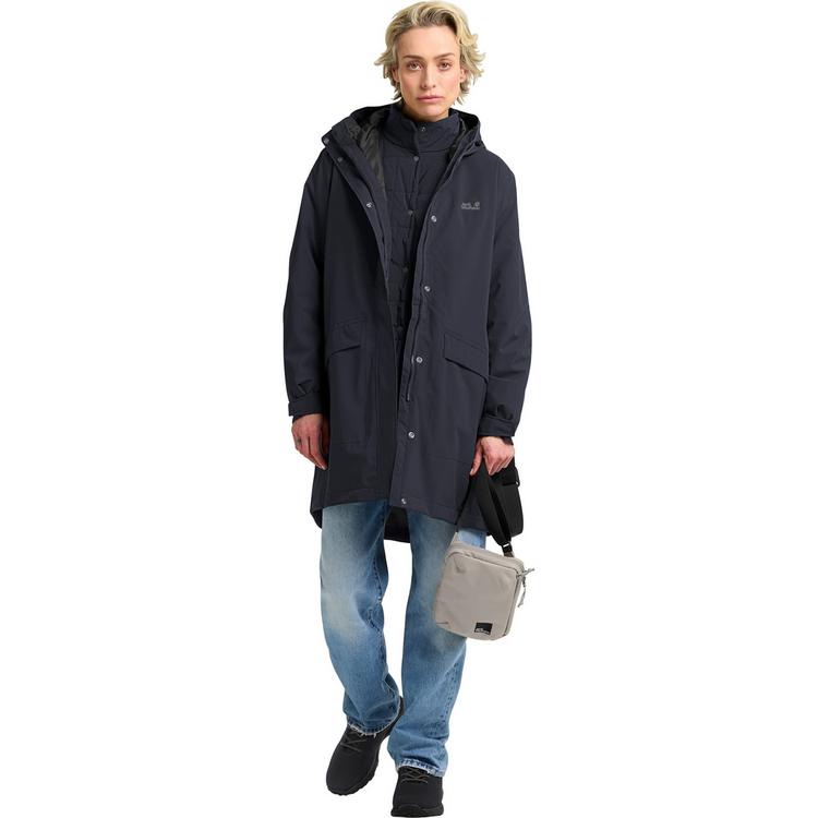 Jack Wolfskin Jack Wolfskin WINTERDUNE 3IN1 COAT W Funktionsmantel Damen - dark navy - 2 | SportScheck