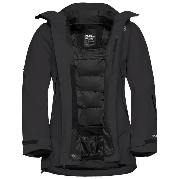 Jack Wolfskin Jack Wolfskin FLOWLINE PRO 2L INS JKT W Skijacke Damen - black - 3 | SportScheck
