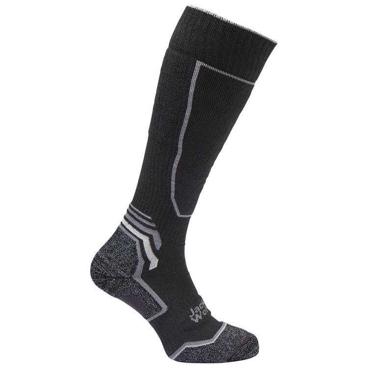 Jack Wolfskin Jack Wolfskin SKI MERINO SOCK H C Socken - black - 0 | SportScheck