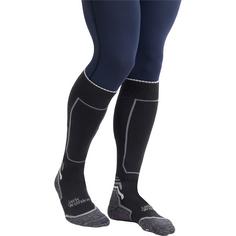 Rückansicht von Jack Wolfskin SKI MERINO SOCK H C Wandersocken black