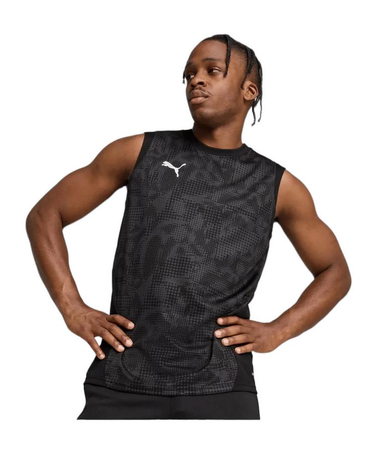 PUMA PUMA teamCUP Training Tanktop Trikot Herren - schwarzsilber - 0 | SportScheck