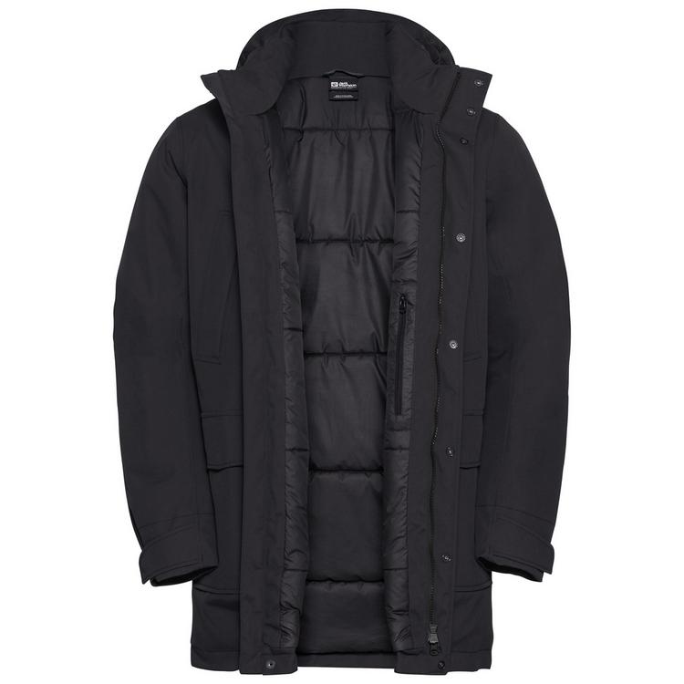 Jack Wolfskin Jack Wolfskin CANYON SHIELD PARKA M Parka Herren - black - 3 | SportScheck