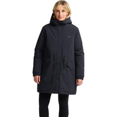 Rückansicht von Jack Wolfskin CHILLY FROST PARKA W Parka Damen dark navy