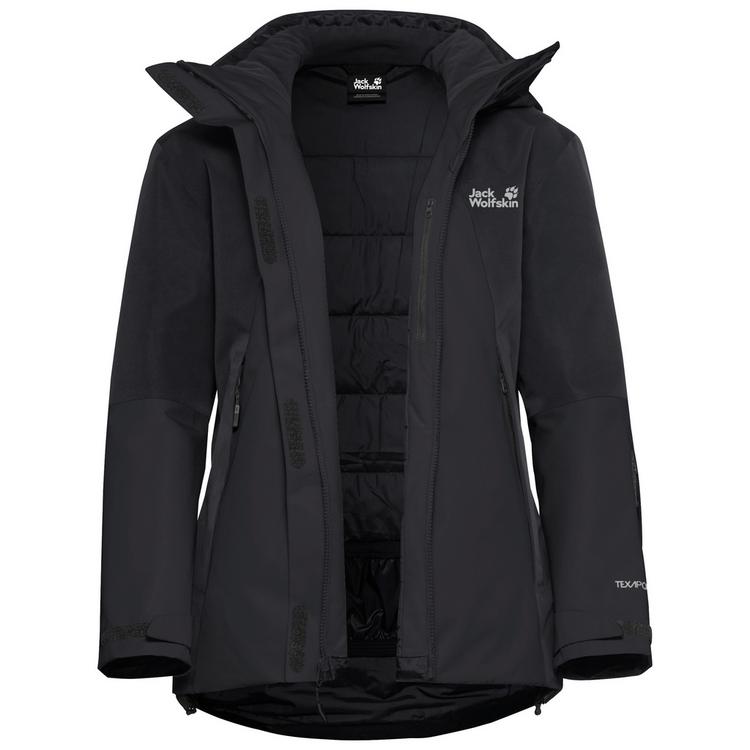 Jack Wolfskin Jack Wolfskin FLOWLINE 2L INS JKT W Skijacke Damen - black - 3 | SportScheck