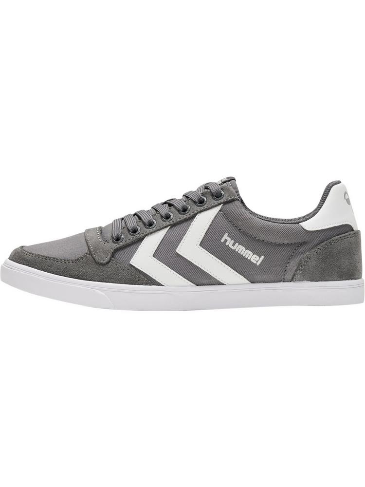 hummel hummel HUMMEL SLIMMER STADIL LOW Sneaker - CASTLE ROCK/WHITE KH - 0 | SportScheck