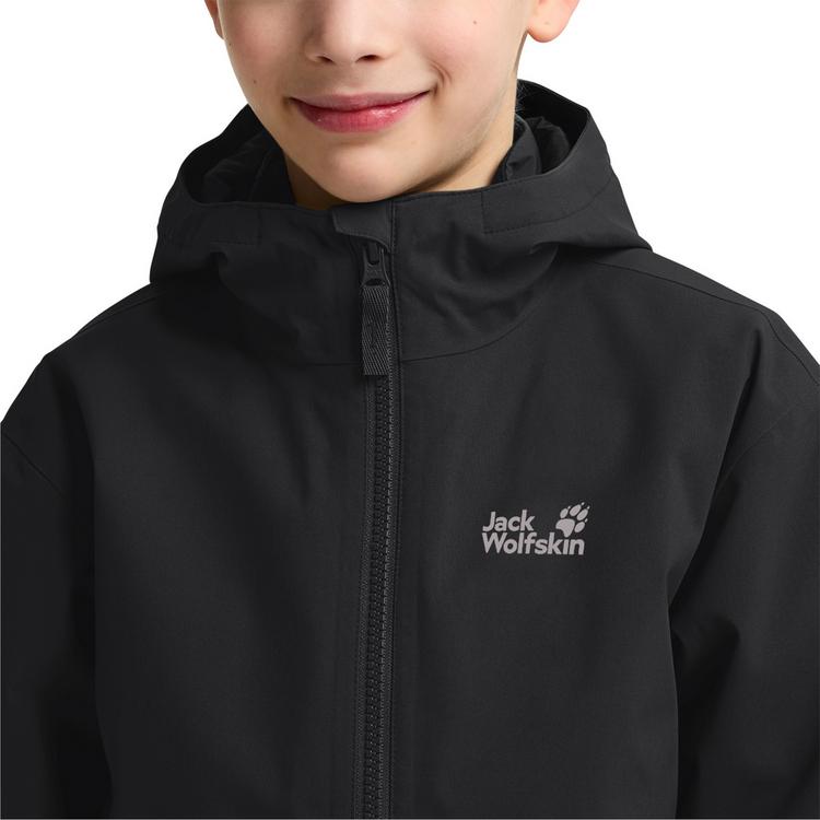 Jack Wolfskin Jack Wolfskin HYBRID 3IN1 JACKET K Funktionsjacke Kinder - black - 0 | SportScheck