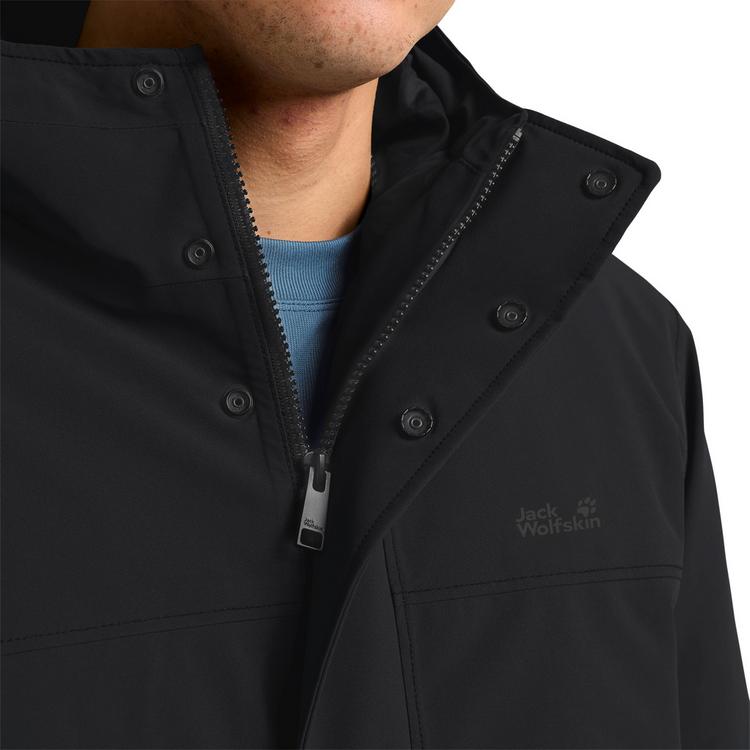 Jack Wolfskin Jack Wolfskin COLD CAMP COAT M Funktionsmantel Herren - black - 1 | SportScheck