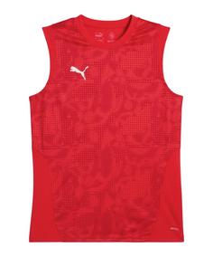 PUMA teamCUP Training Tanktop Fußballtrikot Herren rot