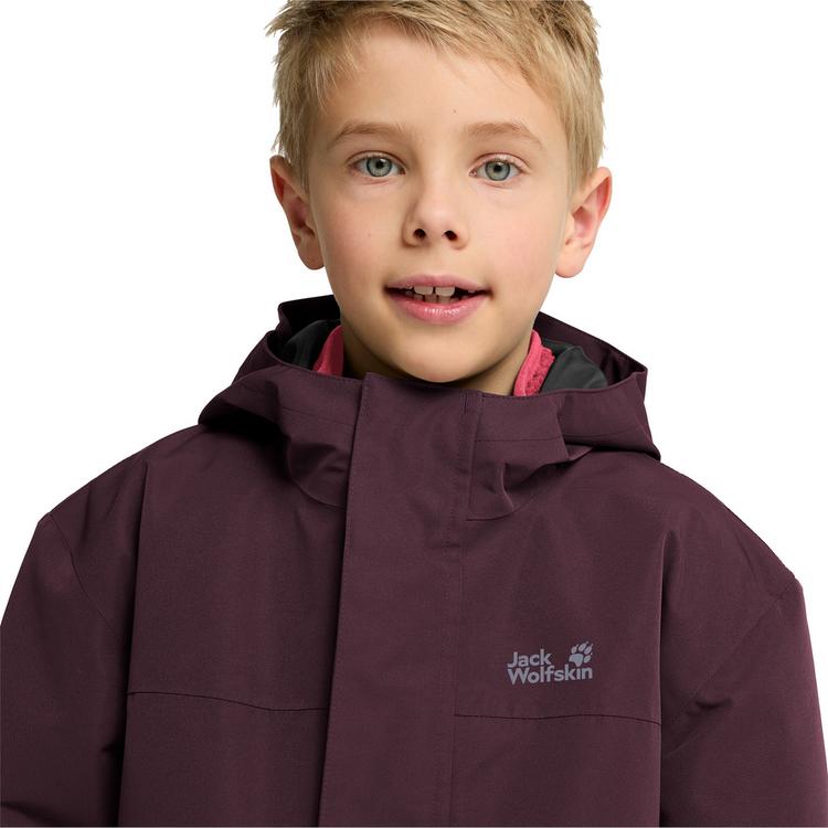 Jack Wolfskin Jack Wolfskin 3IN1 CANVEY KIDS Funktionsjacke Kinder - amaranth - 0 | SportScheck