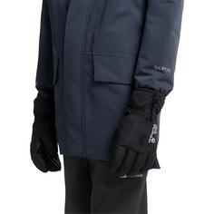 Rückansicht von Jack Wolfskin EASY ZIP GLOVE K Handschuhe Kinder black