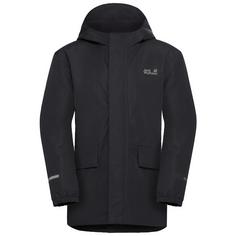 Jack Wolfskin CANVEY JKT KIDS Fleecejacke Kinder black