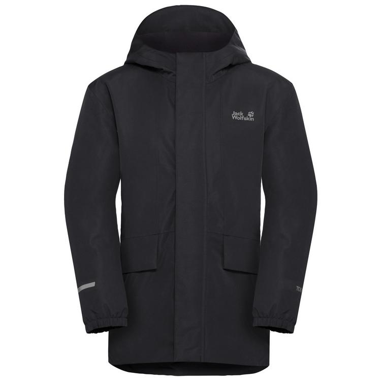 Jack Wolfskin Jack Wolfskin CANVEY JKT KIDS Fleecejacke Kinder - black - 0 | SportScheck