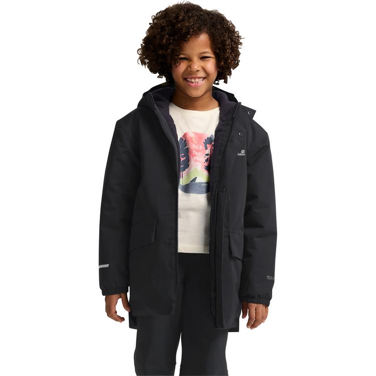 Jack Wolfskin Jack Wolfskin CANVEY JKT KIDS Fleecejacke Kinder - black - 0 | SportScheck
