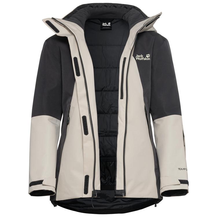 Jack Wolfskin Jack Wolfskin FLOWLINE 2L INS JKT W Skijacke Damen - pale sand - 3 | SportScheck
