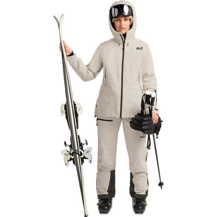 Jack Wolfskin Jack Wolfskin FLOWLINE PRO 2L INS JKT W Skijacke Damen - pale sand - 2 | SportScheck
