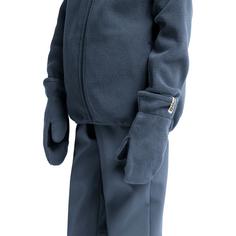 Rückansicht von Jack Wolfskin FLEECE MITTEN K Handschuhe Kinder midnight sky