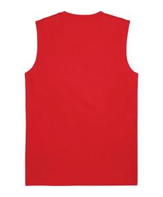 Rückansicht von PUMA teamCUP Training Tanktop Fußballtrikot Herren rot