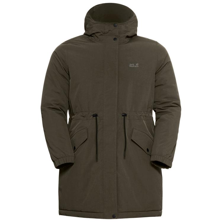 Jack Wolfskin Jack Wolfskin CHILLY FROST PARKA W Parka Damen - obsidian moss - 0 | SportScheck
