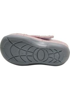 Rückansicht von hummel WOOL SLIPPER INFANT Slipper Kinder ROSE