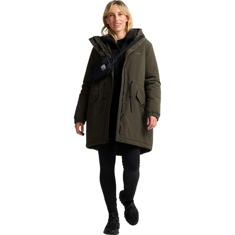 Jack Wolfskin Jack Wolfskin CHILLY FROST PARKA W Parka Damen - obsidian moss - 2 | SportScheck