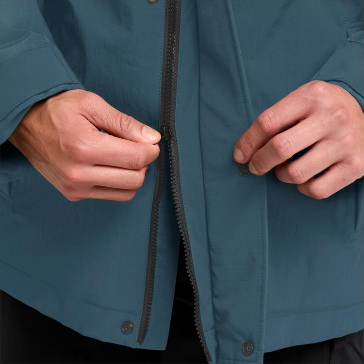 Jack Wolfskin Jack Wolfskin GLACIER SHIELD JKT M Funktionsjacke Herren - aluminium blue - 0 | SportScheck