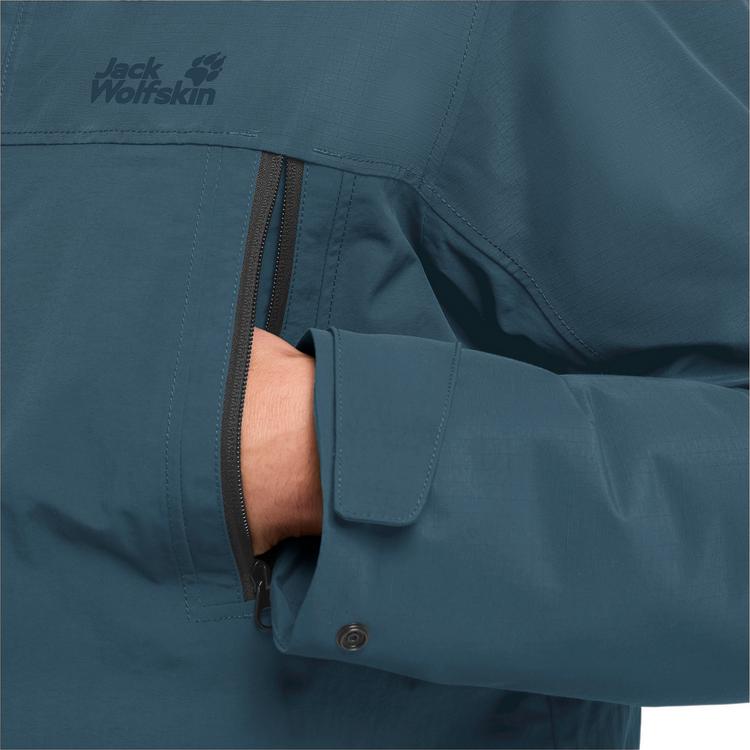 Jack Wolfskin Jack Wolfskin GLACIER SHIELD JKT M Funktionsjacke Herren - aluminium blue - 2 | SportScheck