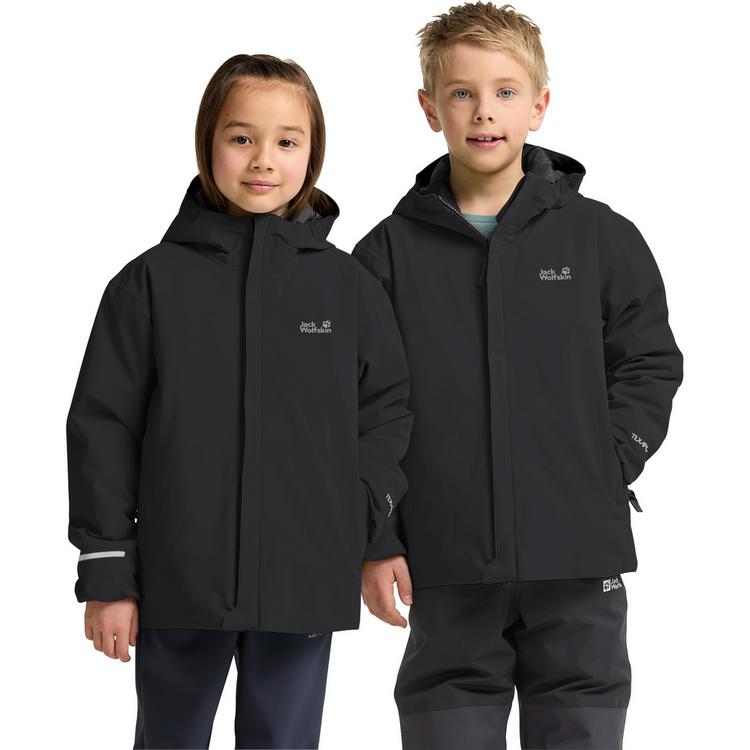Jack Wolfskin Jack Wolfskin FLOWLINE SKI JKT KIDS Funktionsjacke Kinder - black - 0 | SportScheck