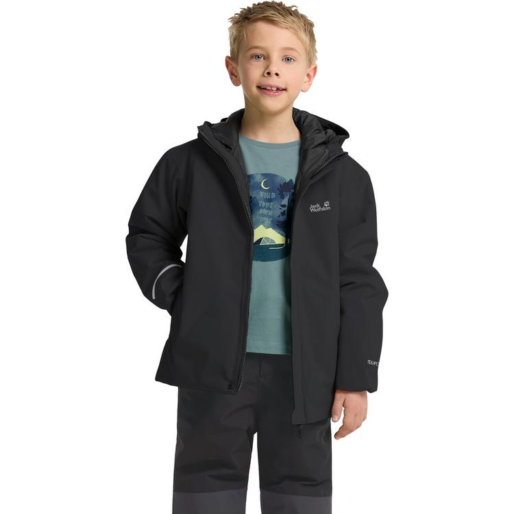 Jack Wolfskin Jack Wolfskin FLOWLINE SKI JKT KIDS Funktionsjacke Kinder - black - 1 | SportScheck