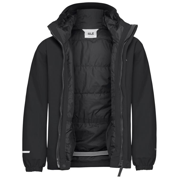 Jack Wolfskin Jack Wolfskin FLOWLINE SKI JKT KIDS Funktionsjacke Kinder - black - 3 | SportScheck