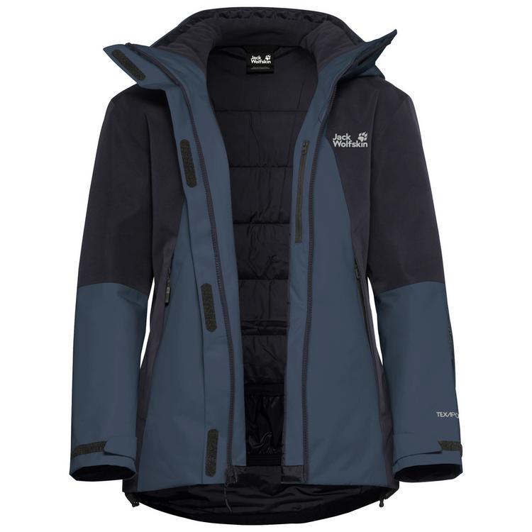 Jack Wolfskin Jack Wolfskin FLOWLINE 2L INS JKT W Skijacke Damen - midnight sky - 3 | SportScheck