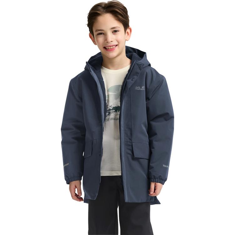 Jack Wolfskin Jack Wolfskin CANVEY JKT KIDS Fleecejacke Kinder - midnight sky - 0 | SportScheck