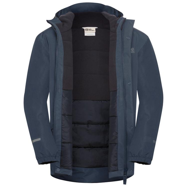 Jack Wolfskin Jack Wolfskin CANVEY JKT KIDS Fleecejacke Kinder - midnight sky - 3 | SportScheck