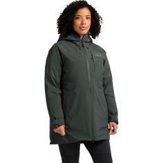 Rückansicht von Jack Wolfskin ICECAPE 2L DOWN INS JKT W RDS Daunenjacke Damen slate green