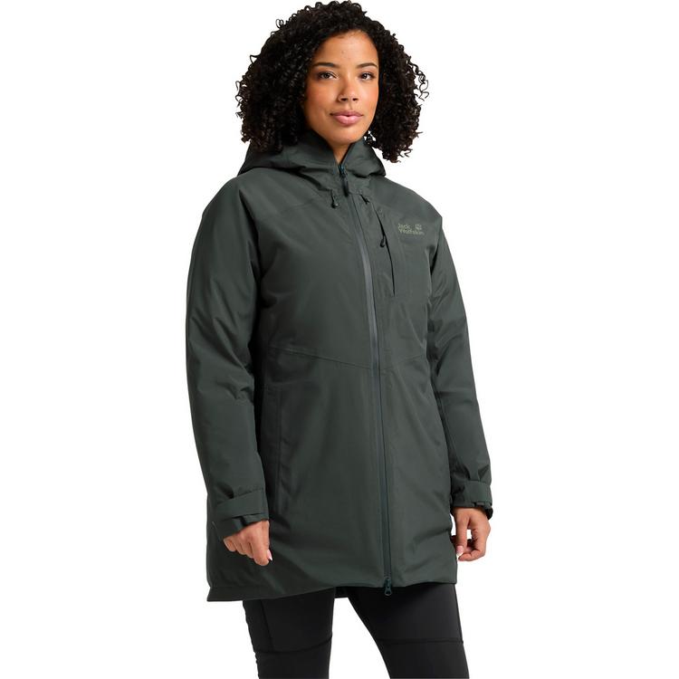 Jack Wolfskin Jack Wolfskin ICECAPE 2L DOWN INS JKT W RDS Daunenjacke Damen - slate green - 0 | SportScheck