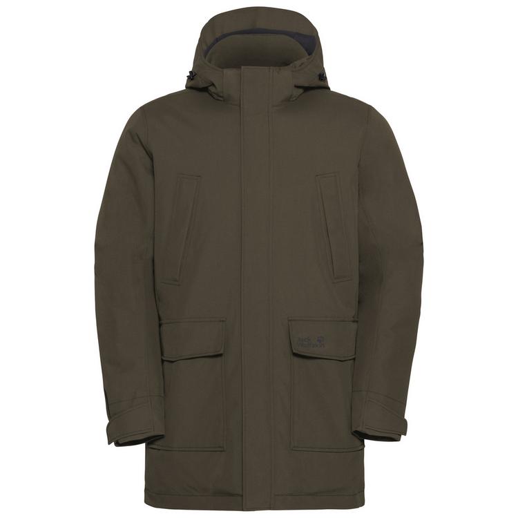 Jack Wolfskin Jack Wolfskin CANYON SHIELD PARKA M Parka Herren - obsidian moss - 0 | SportScheck
