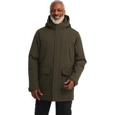 Rückansicht von Jack Wolfskin CANYON SHIELD PARKA M Parka Herren obsidian moss