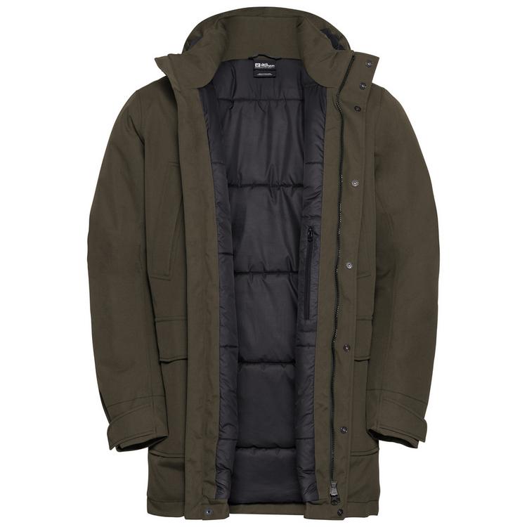Jack Wolfskin Jack Wolfskin CANYON SHIELD PARKA M Parka Herren - obsidian moss - 3 | SportScheck