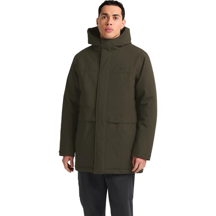 Jack Wolfskin Jack Wolfskin COLD CAMP COAT M Funktionsmantel Herren - obsidian moss - 0 | SportScheck