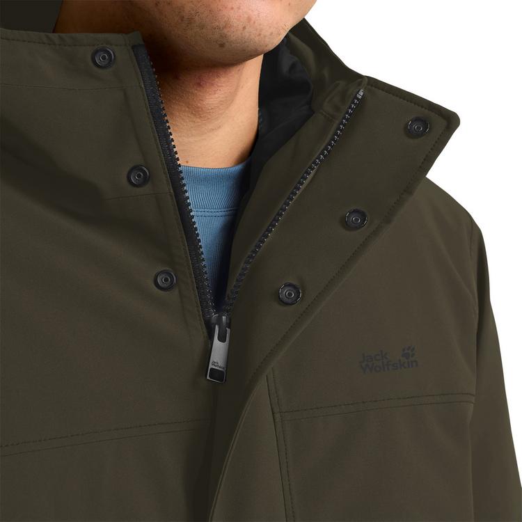 Jack Wolfskin Jack Wolfskin COLD CAMP COAT M Funktionsmantel Herren - obsidian moss - 1 | SportScheck
