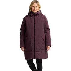 Rückansicht von Jack Wolfskin NORTHERN LITE COAT W Fleecemantel Damen amaranth