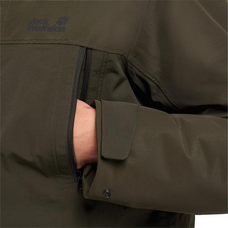 Jack Wolfskin Jack Wolfskin GLACIER SHIELD JKT M Funktionsjacke Herren - obsidian moss - 2 | SportScheck